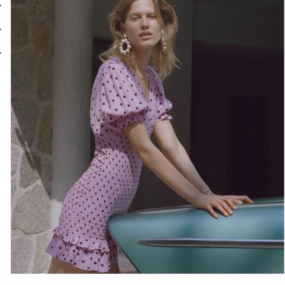 Faithfull the Brand Dresses & Skirts - FAITHFULL LILAC - MARGHERITA MINI DRESS